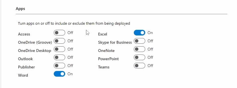 Select Your Apps