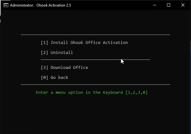 microsoft activation script window
